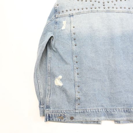 Studs Design Denim Jacket