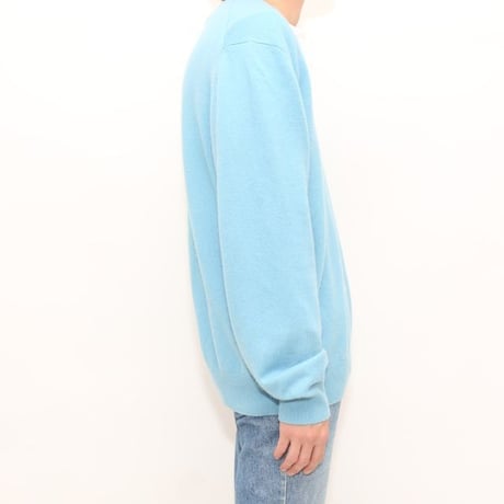 Cashmere V-Neck Knit Sweater