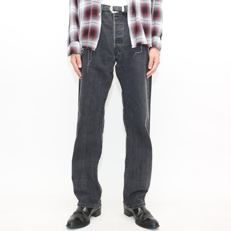 Levi's 501 Black Denim Pants MADE IN MEXICO
