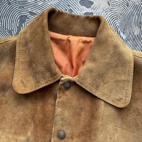 70s Suede Trucker Jacket