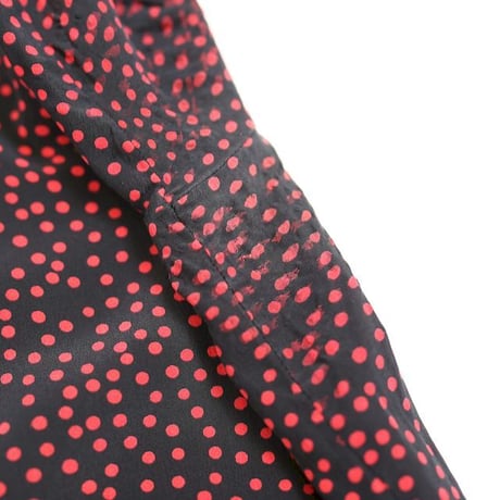 Dot Pattern Silk L/S Shirt