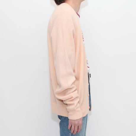Vintage Acrylic Knit Cardigan
