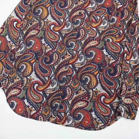 Paisley Pattern Rayon L/S Shirt