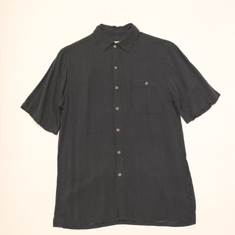 Dot Pattern Rayon S/S Shirt