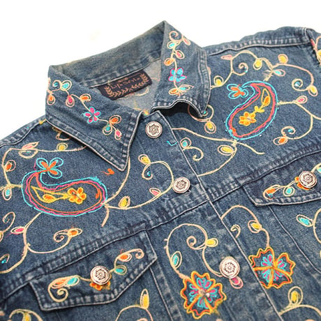 Embroidery Denim Jacket