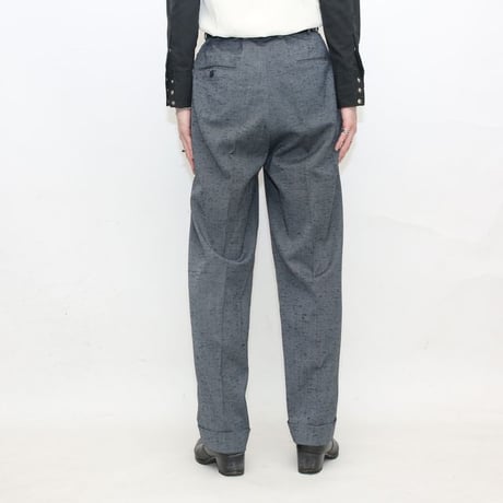 50-60's Pleated Nep Slacks