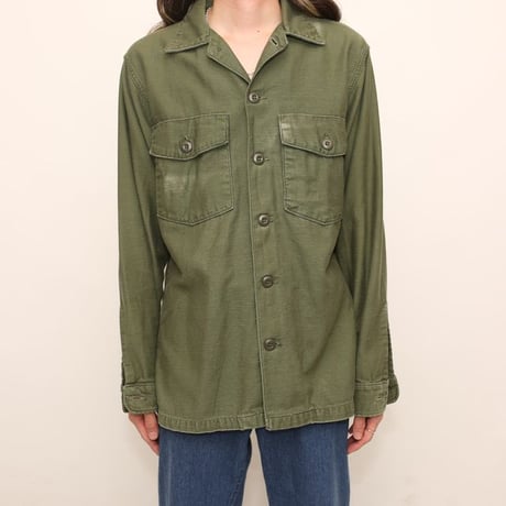 70s US.ARMY OG107 Utility Shirt 3rd Model