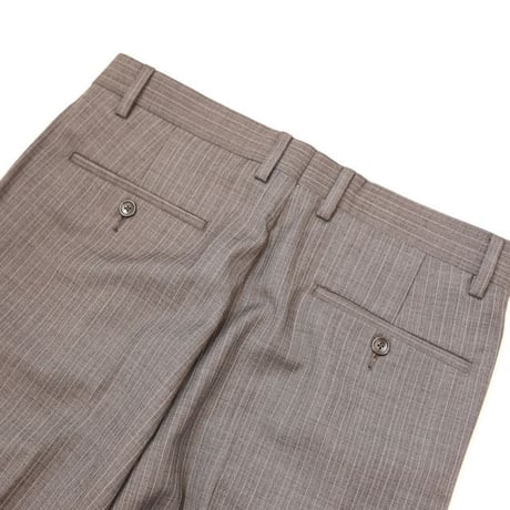 Slim Fit Striped Slacks