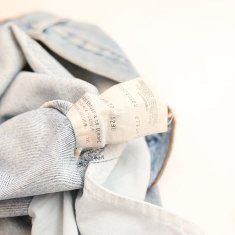 Euro Levi's 501 Denim Pants MADE IN SPAIN