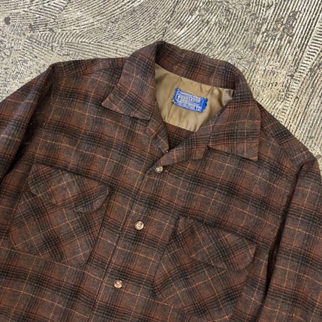 60s Pendleton Plaid Loop Shirt
