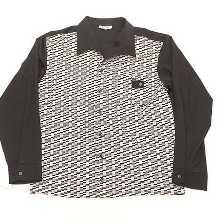 50s Like Design L/S Shirt