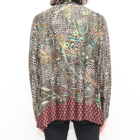 Mix Pattern Viscose L/S Shirt