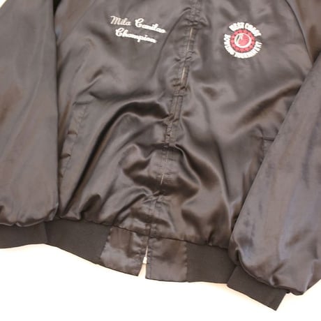 Nylon Bomber Jacket Loose Silhouette