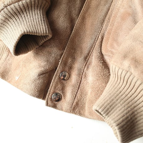 Vintage Suede Leather Jacket