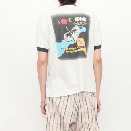 Vintage ΣΦΕ Air Band Ringer T-Shirt