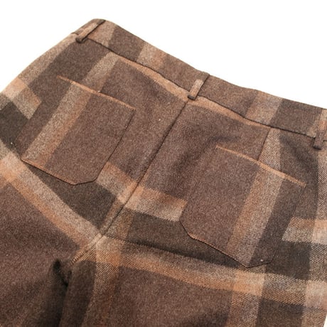 L.L.BEAN Wool Check Slacks