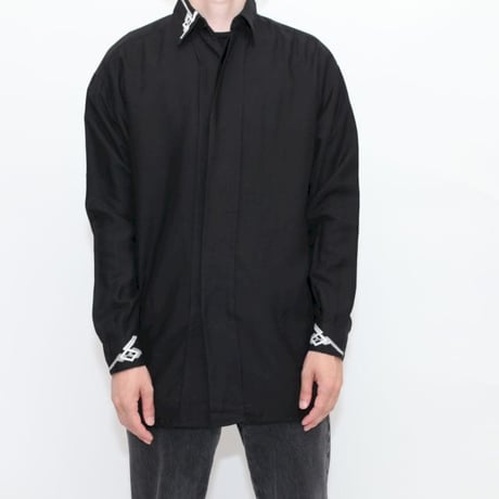 Rayon Embridery L/S Shirt