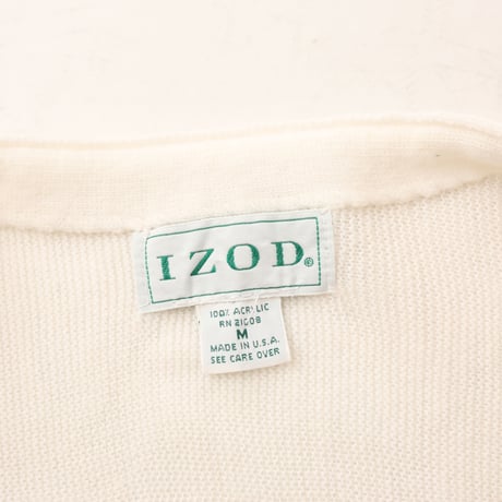 90's IZOD Acrylic Knit Cardigan