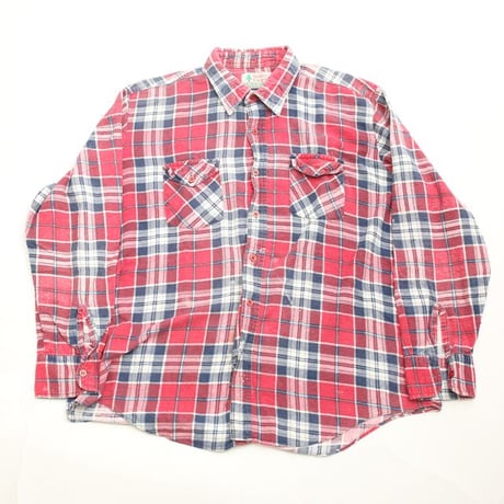 Print Flannel Plaid Shirt