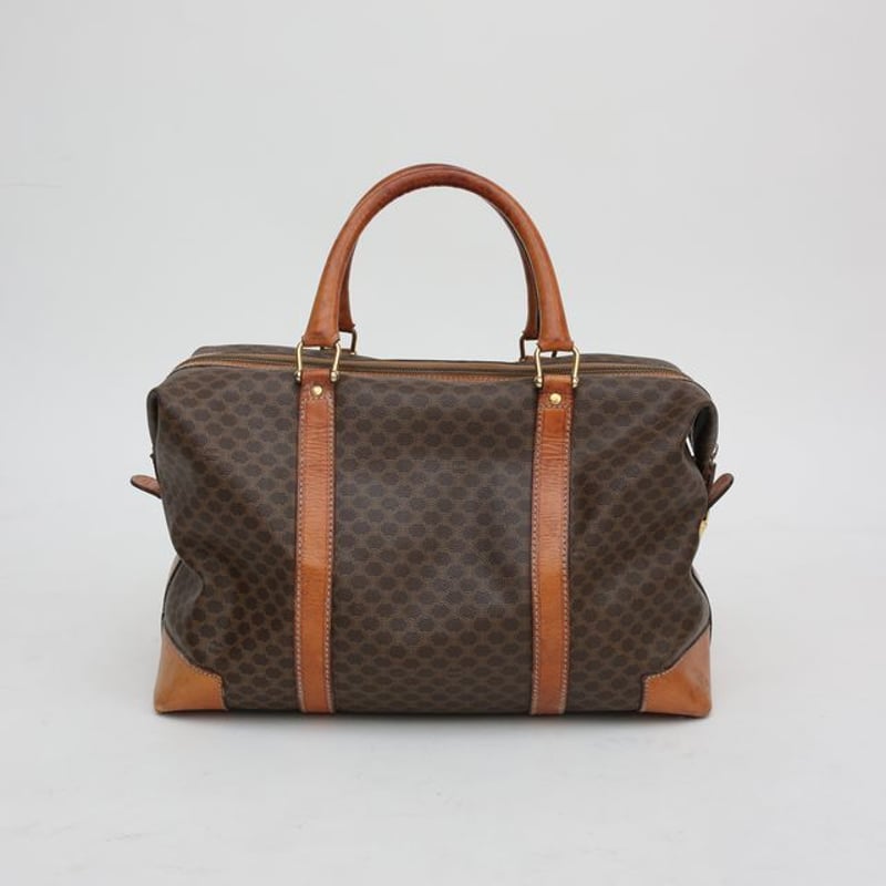 Vintage Celine Macadam Boston Bag | Strato