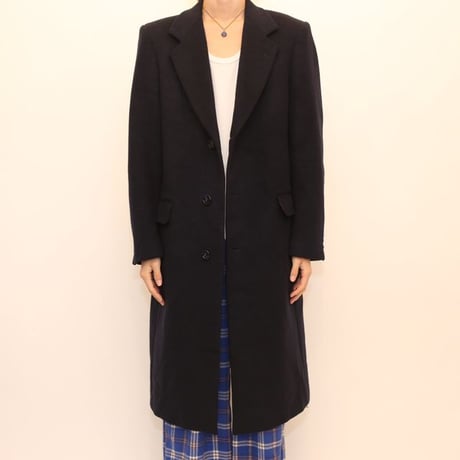 Wool & Cashmere Chesterfield Coat