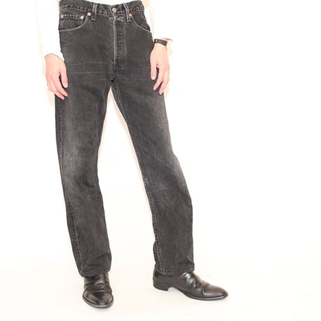 Levi's USA 501 Black Denim Pants