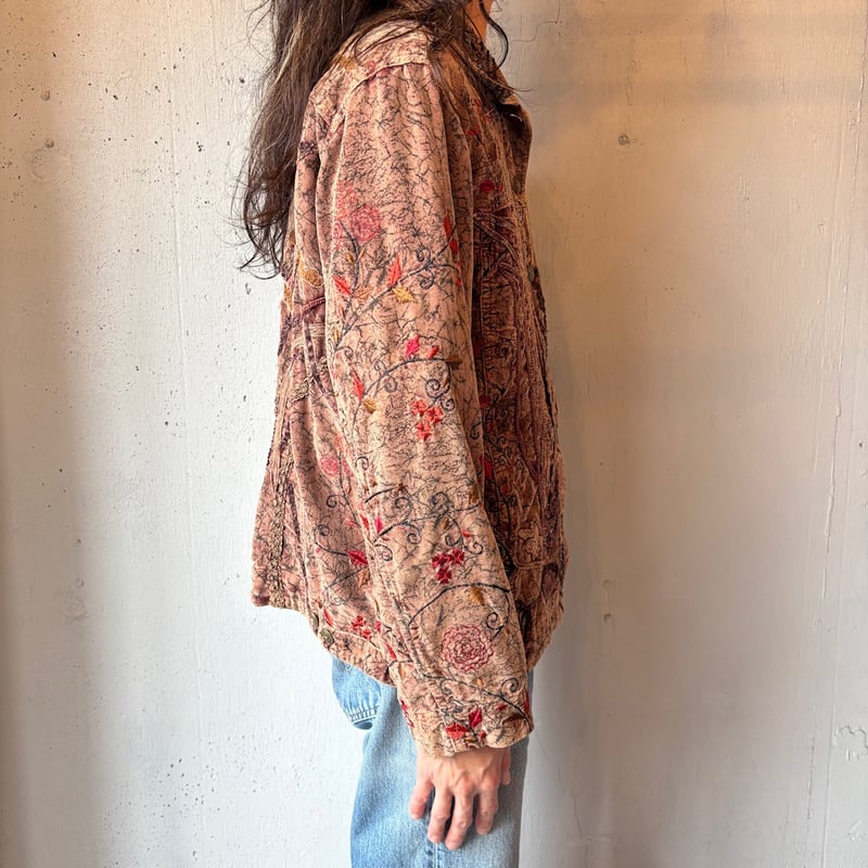 Chico's Design Embroidery Tracker Jacket | Strato