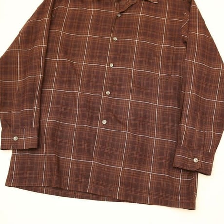 Checked Pattern L/S Shirt
