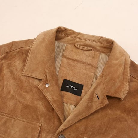 Euro Vintage Suede Leather Jacket