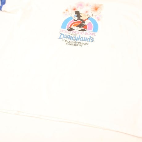 80's Disneyland's Hollywood Bowl Ringer T-Shirt