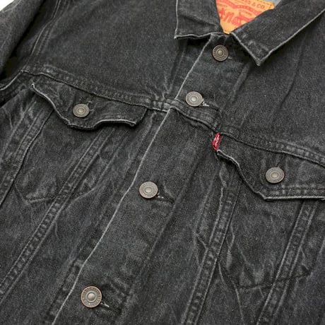 Levi's Black Denim Track Jacket