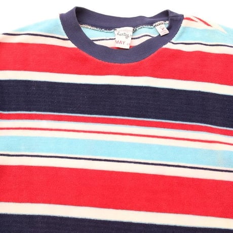 Multi Border Pile S/S Shirt