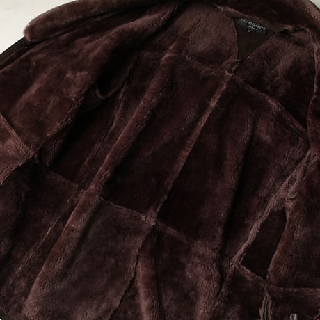 Vintage Yves Saint Laurent Mouton Coat
