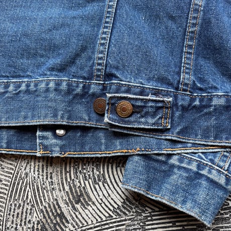 60-70's Levi's 70505 Denim Jacket "Big E"