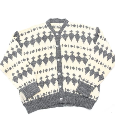 Vintage Nordic Knit Cardigan