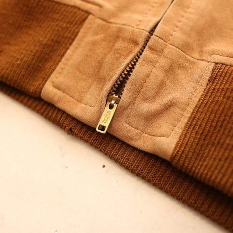 Vintage Nubuck Leather Jacket