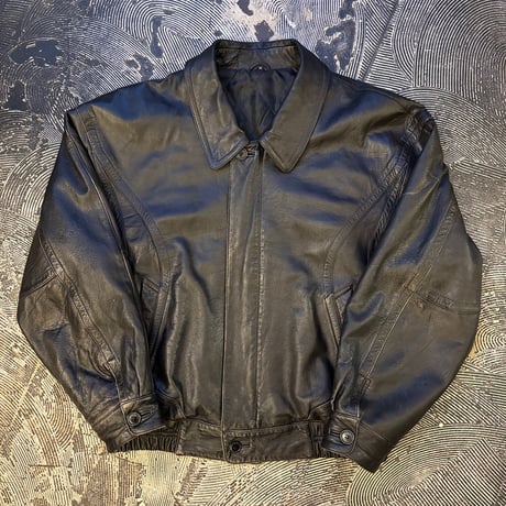 Flight Leather Jacket Black