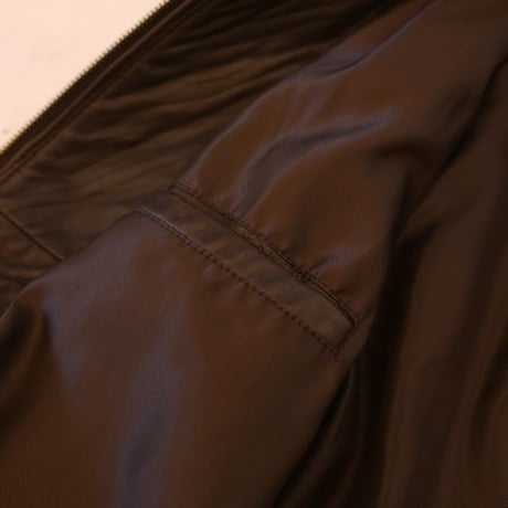 Eddie Bauer Brown Lambskin Jacket