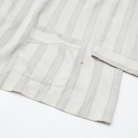Stripe Pattern Pajama Tops