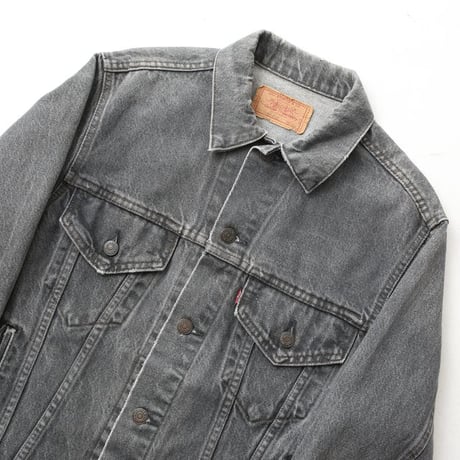 80's Levi's 70506-0259 Black Denim Jacket