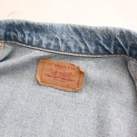 80s Levi's 57508-0214 Denim Jacket MADE IN USA