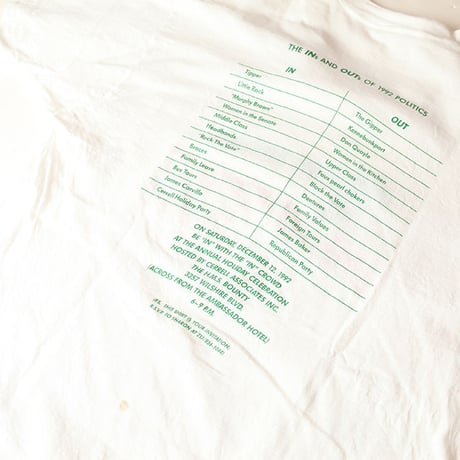 90's IN-N-OUT T-Shirt