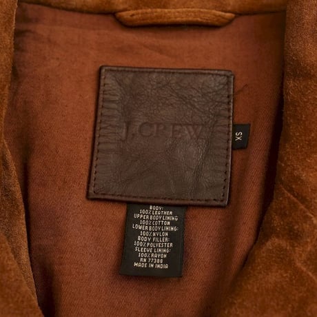 J.CREW Suede Coat