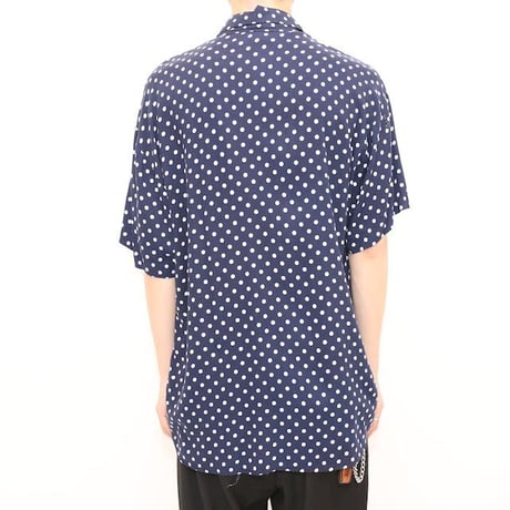 Dot Pattern Rayon S/S Shirt