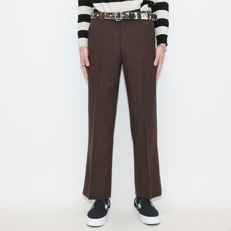New Wool Straight Slacks