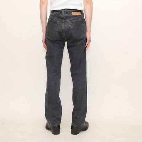 80s Levi's 501-0658 Black Denim Pants