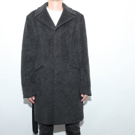 Mohair Wool Coat Made in Italy