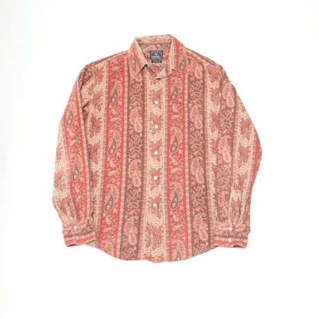 Paisley Pattern Corduroy L/S Shirt