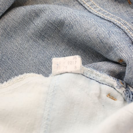 70's Levi's 646  Damaged Flare Denim Pants