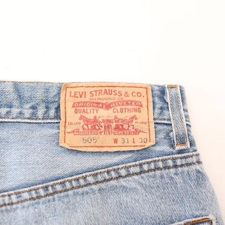 Levi's 505 Damage Denim Pants
